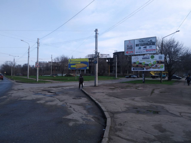 Щит 6x3,  вул.Лермонтова-вул.Заводська-вул.Рекордна-Цирк