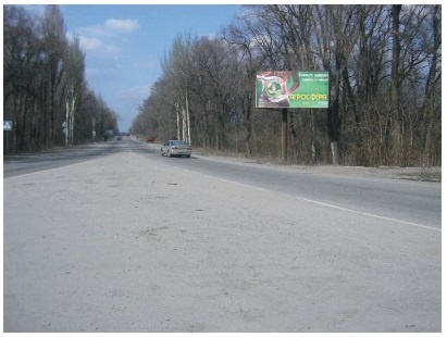 Щит 6x3,  вул.Космічна-траса Харків-Сімферополь-Оріхівське шосе