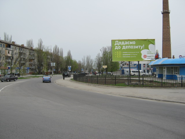 Щит 6x3,  Проспект Ювілейний-вул.В.Сергієнка (Задніпровська)